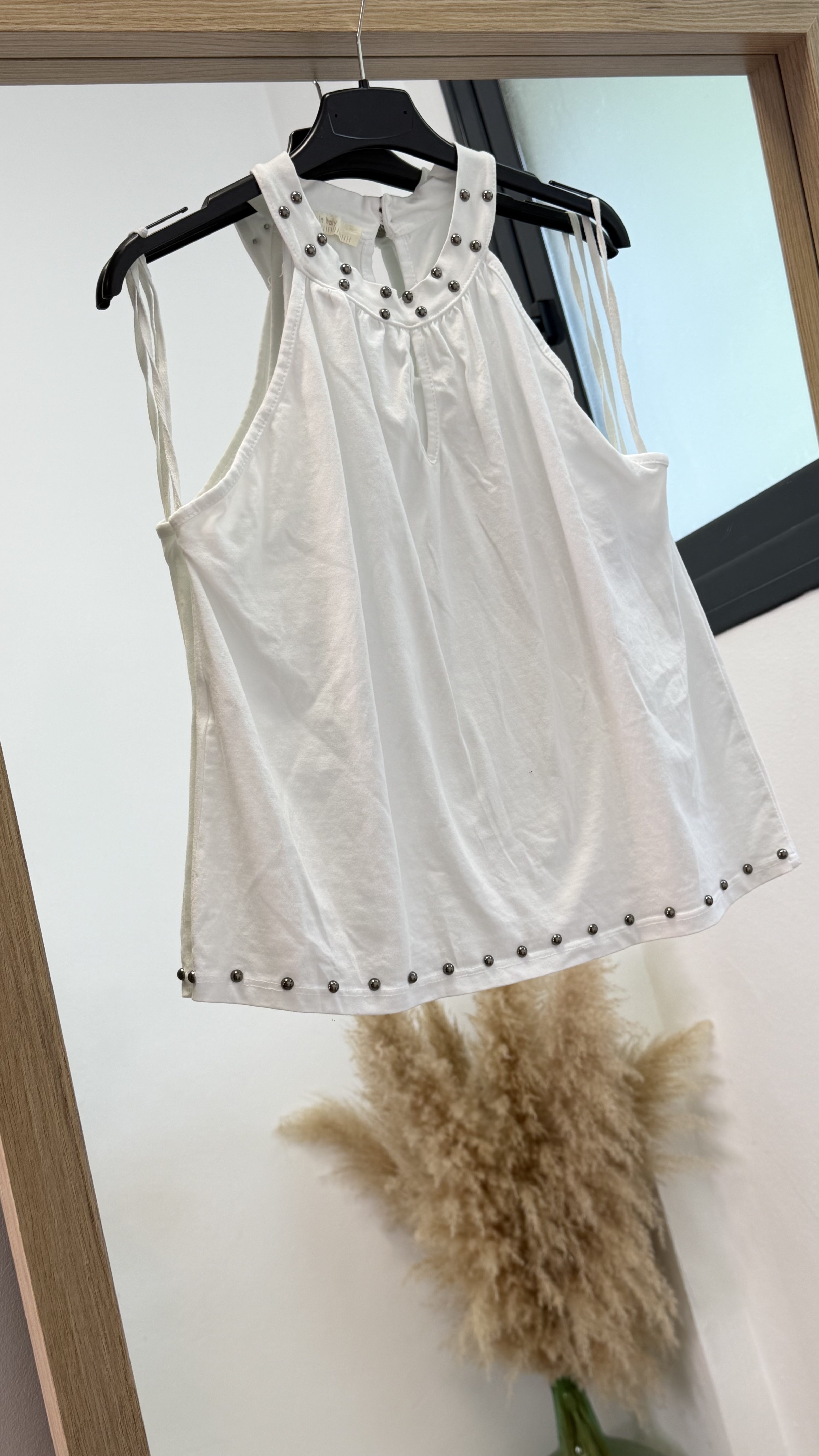 Camiseta algodón tachuelas - Imagen 3