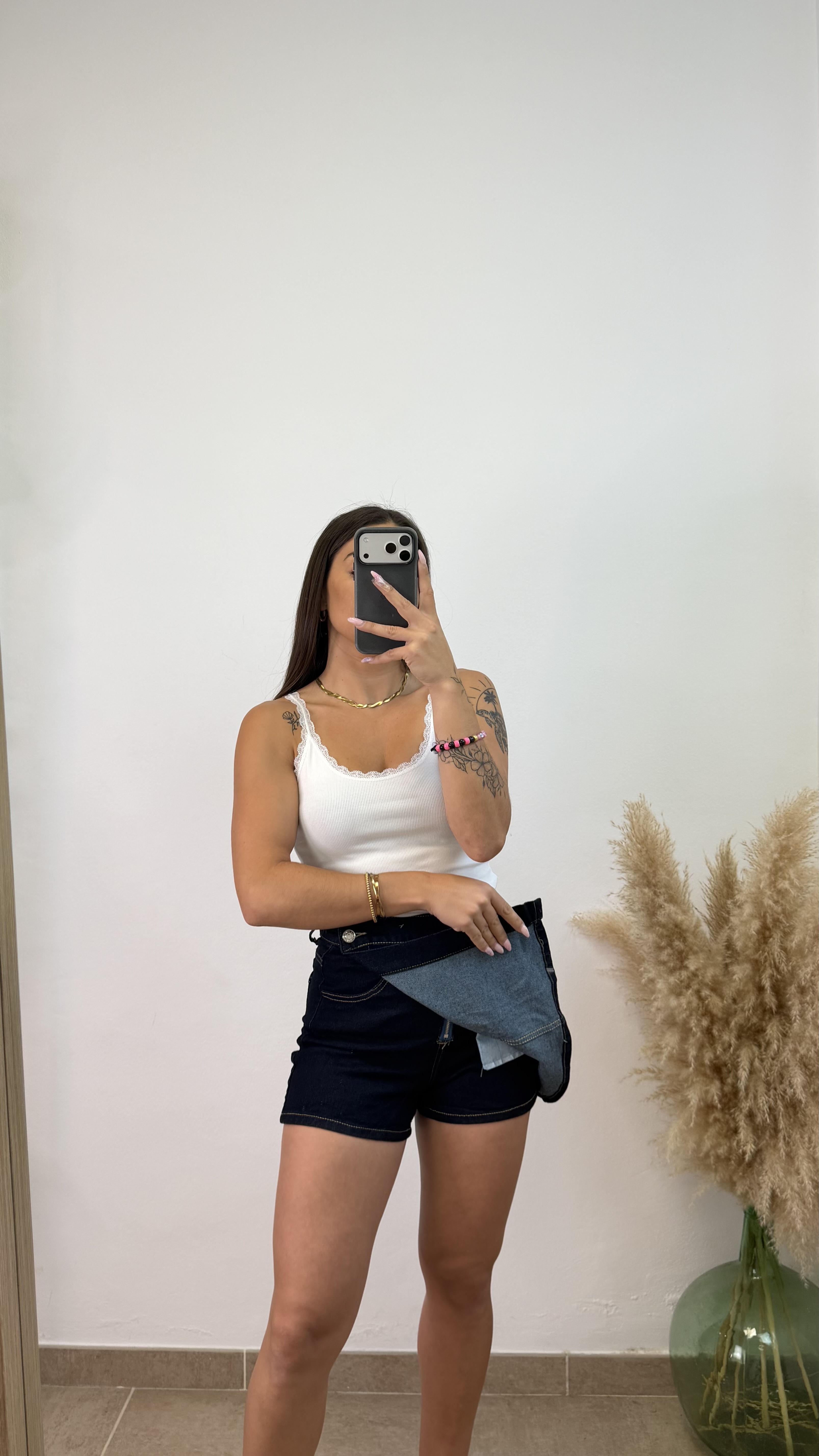 Falda pantalón oscura - Imagen 2