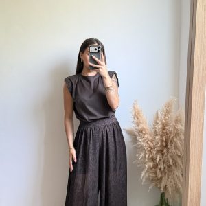 Pantalón leopardo con trasparencia
