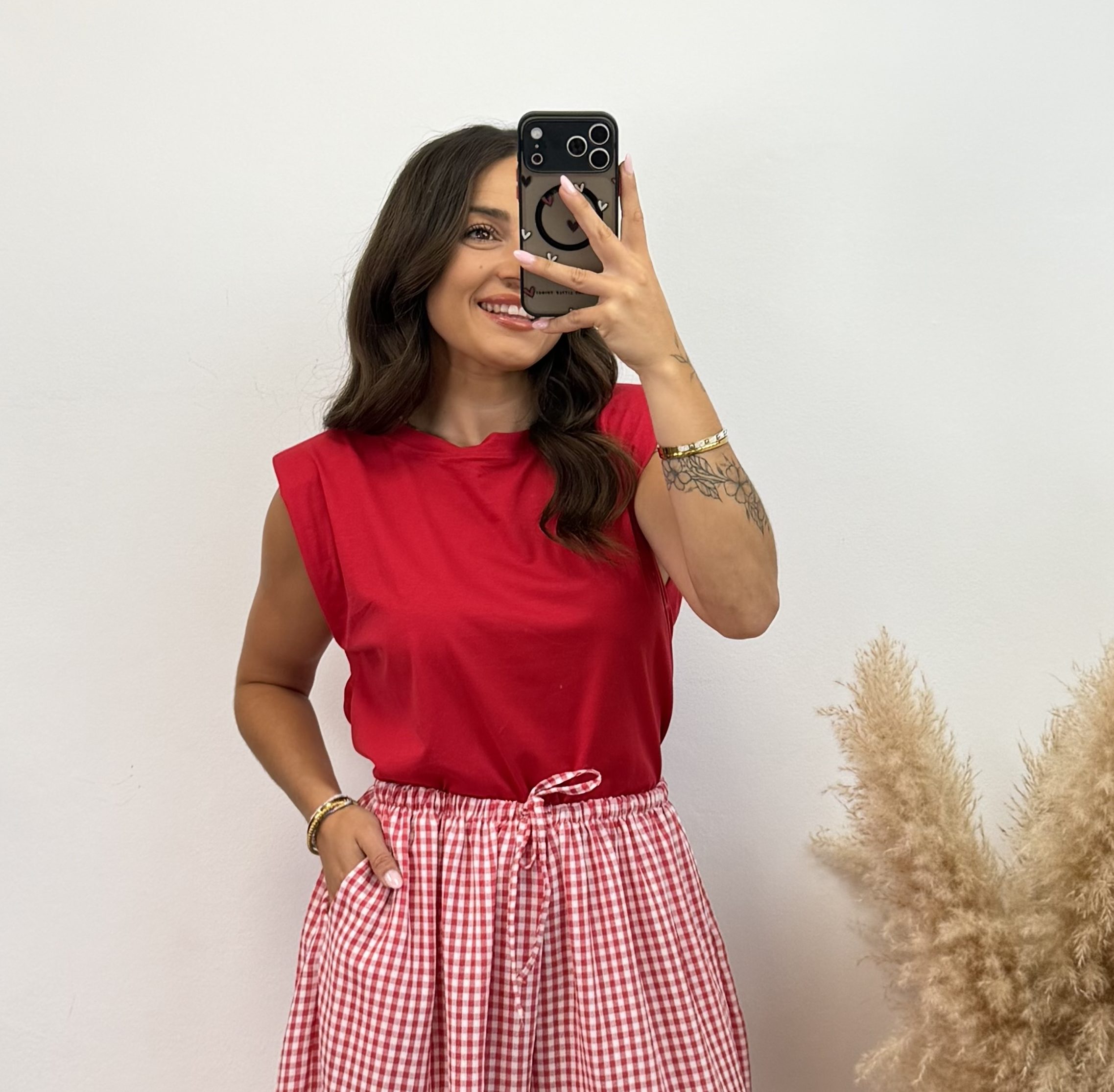 Camiseta hombrera básica