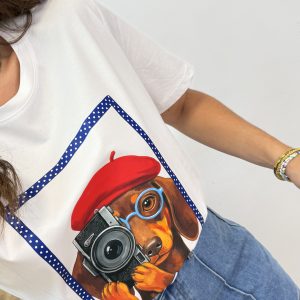 Alternative view of Camiseta estampada - perro fotógrafo