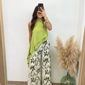Alternative view of Pantalón palmera - Verde PREVENTA