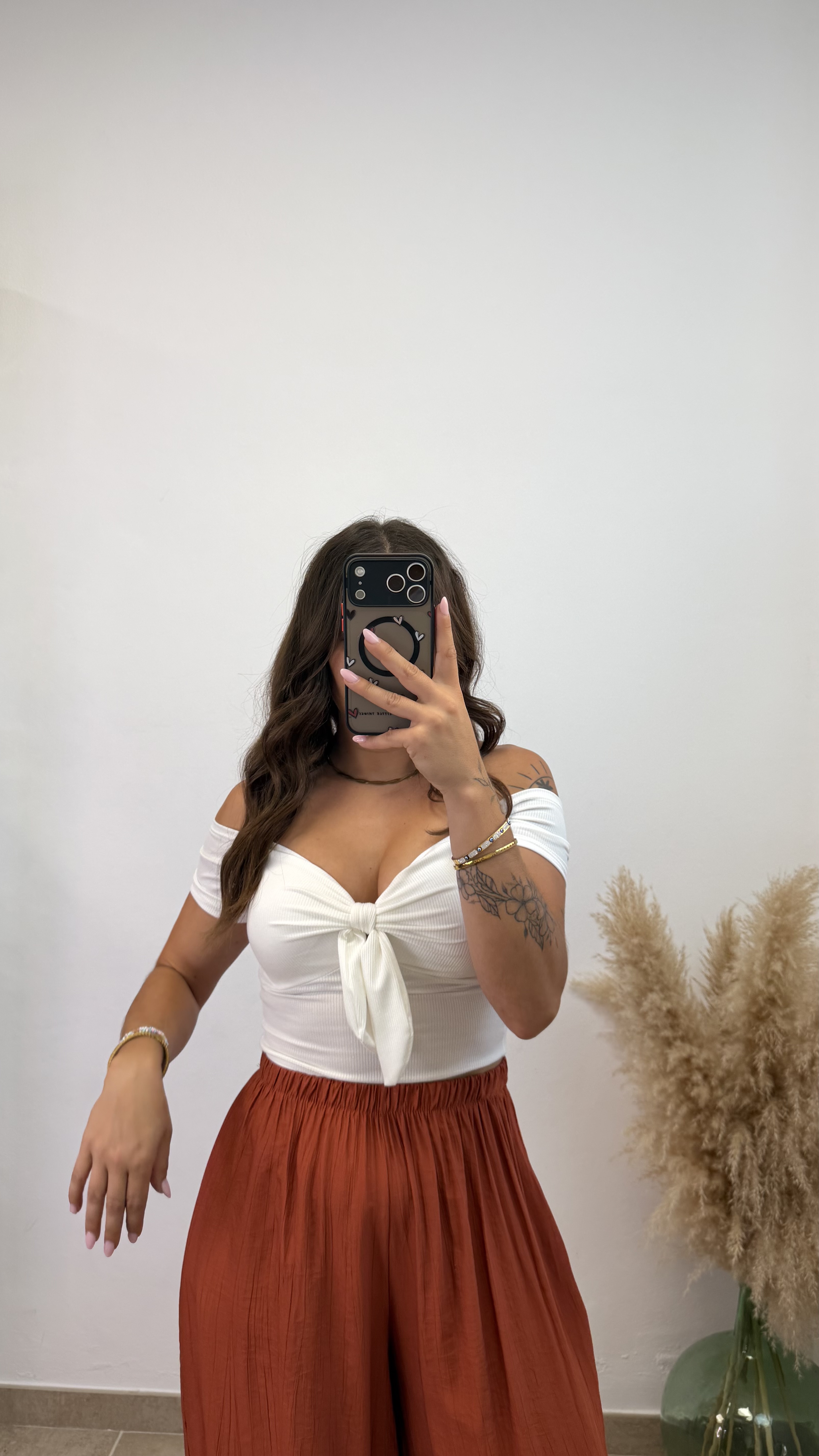 Top lazo - Blanco PREVENTA