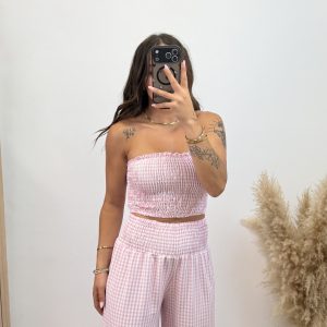 Alternative view of Conjunto tarifa vichy - Rosa PREVENTA