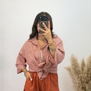 Camisa vichy - Teja