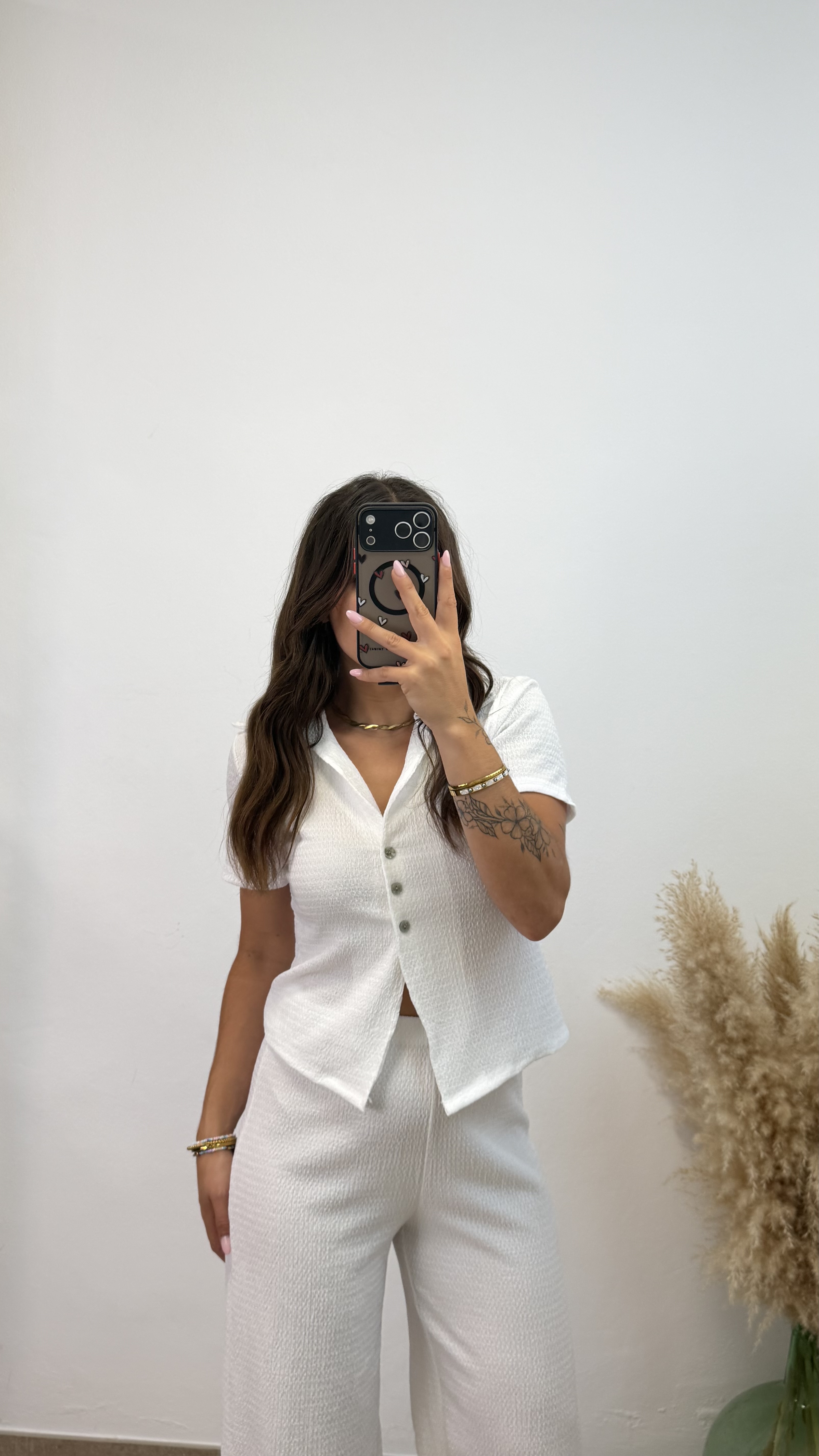 Conjunto rugoso zara - Blanco - Imagen 2
