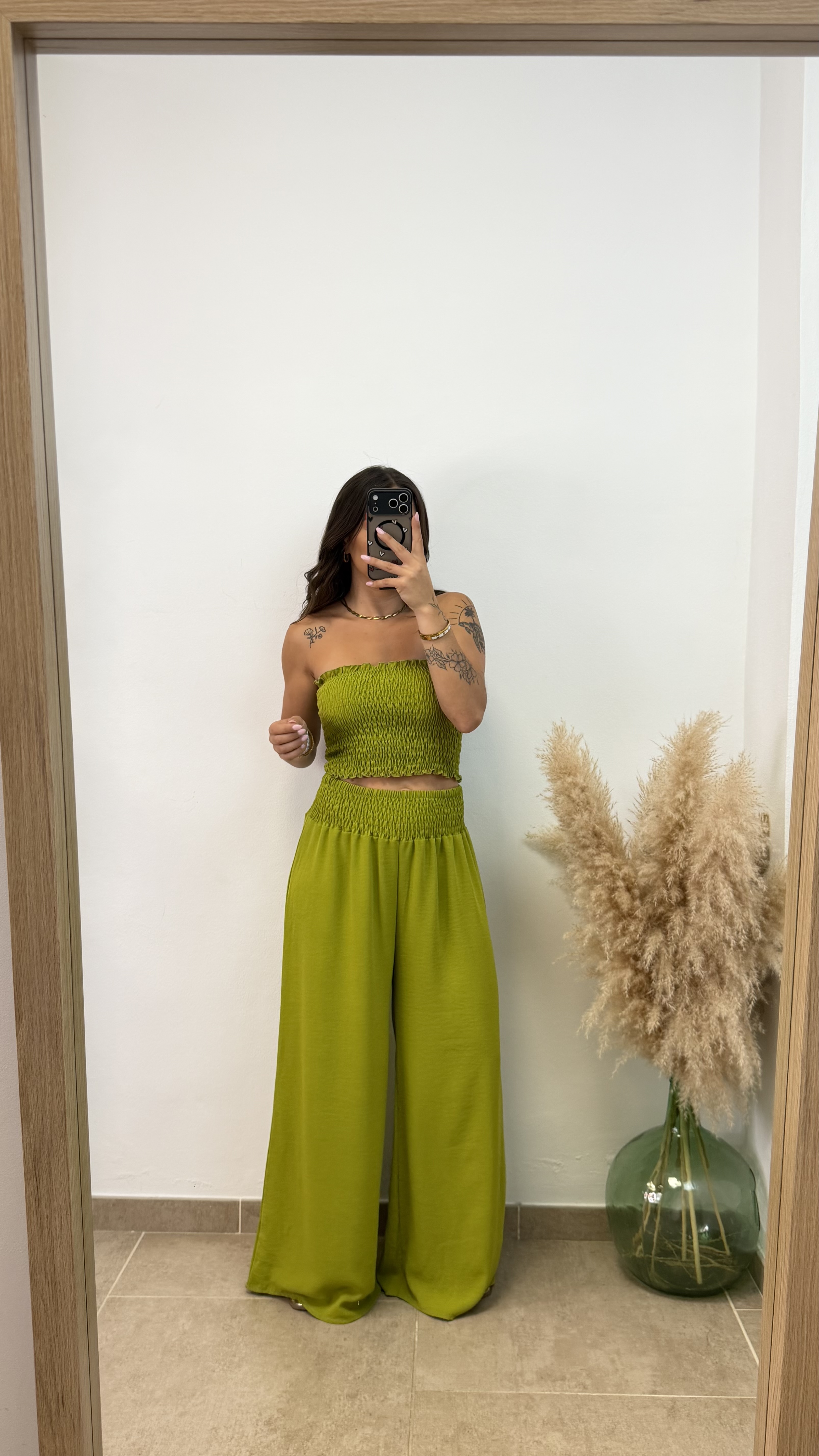 Conjunto Tarifa -Verde manzana
