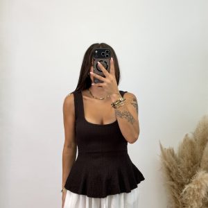 Camiseta Bámbula - Chocolate