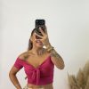 Top lazo - Fucsia