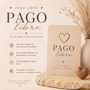 Pago libre Coral Shop ⭐