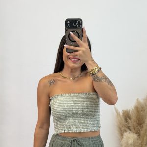 Top banda vichy - Verde militar
