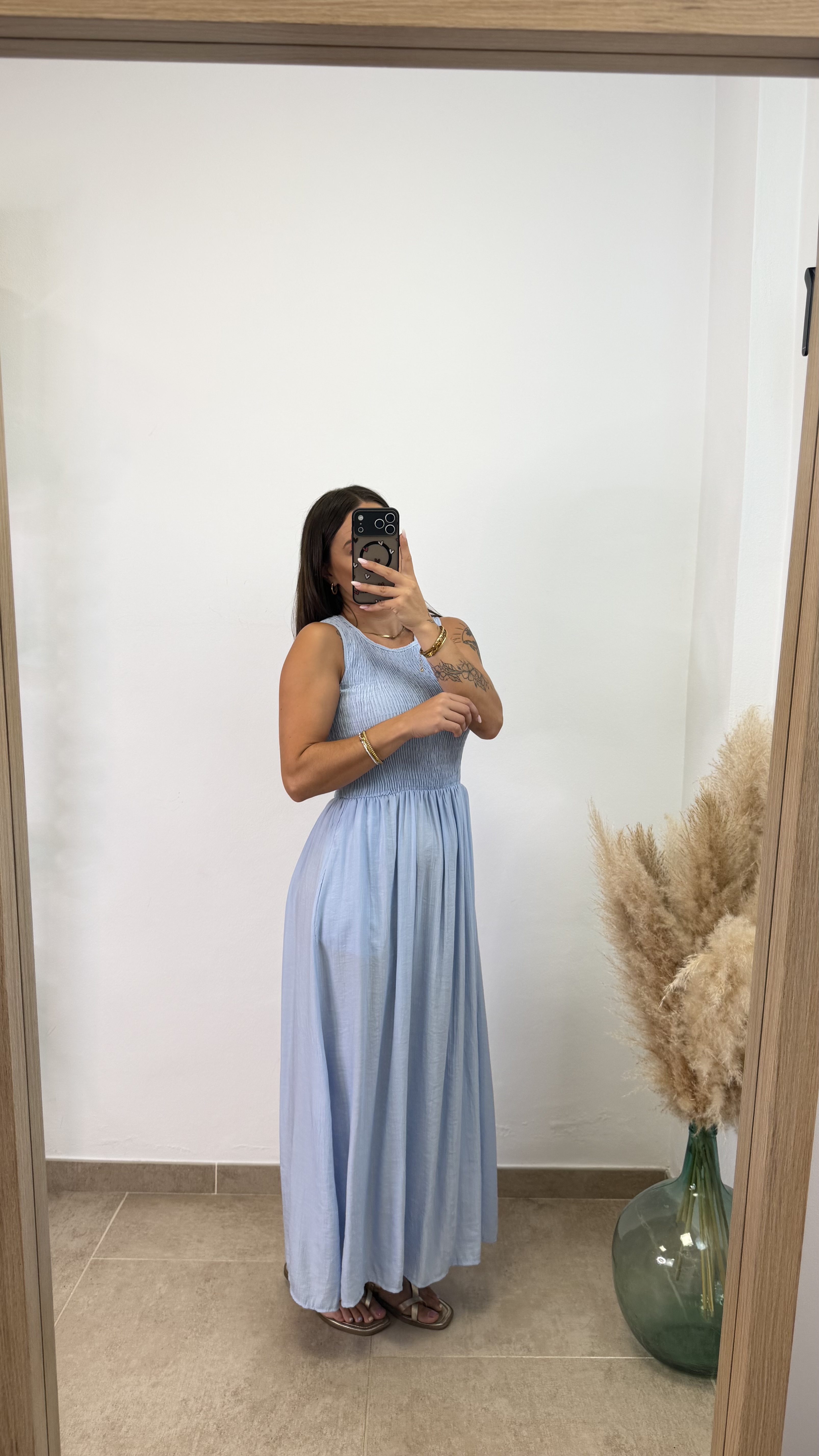 Vestido Zaireli - Celeste - Imagen 4