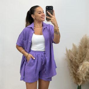 Conjunto Queen I Morado