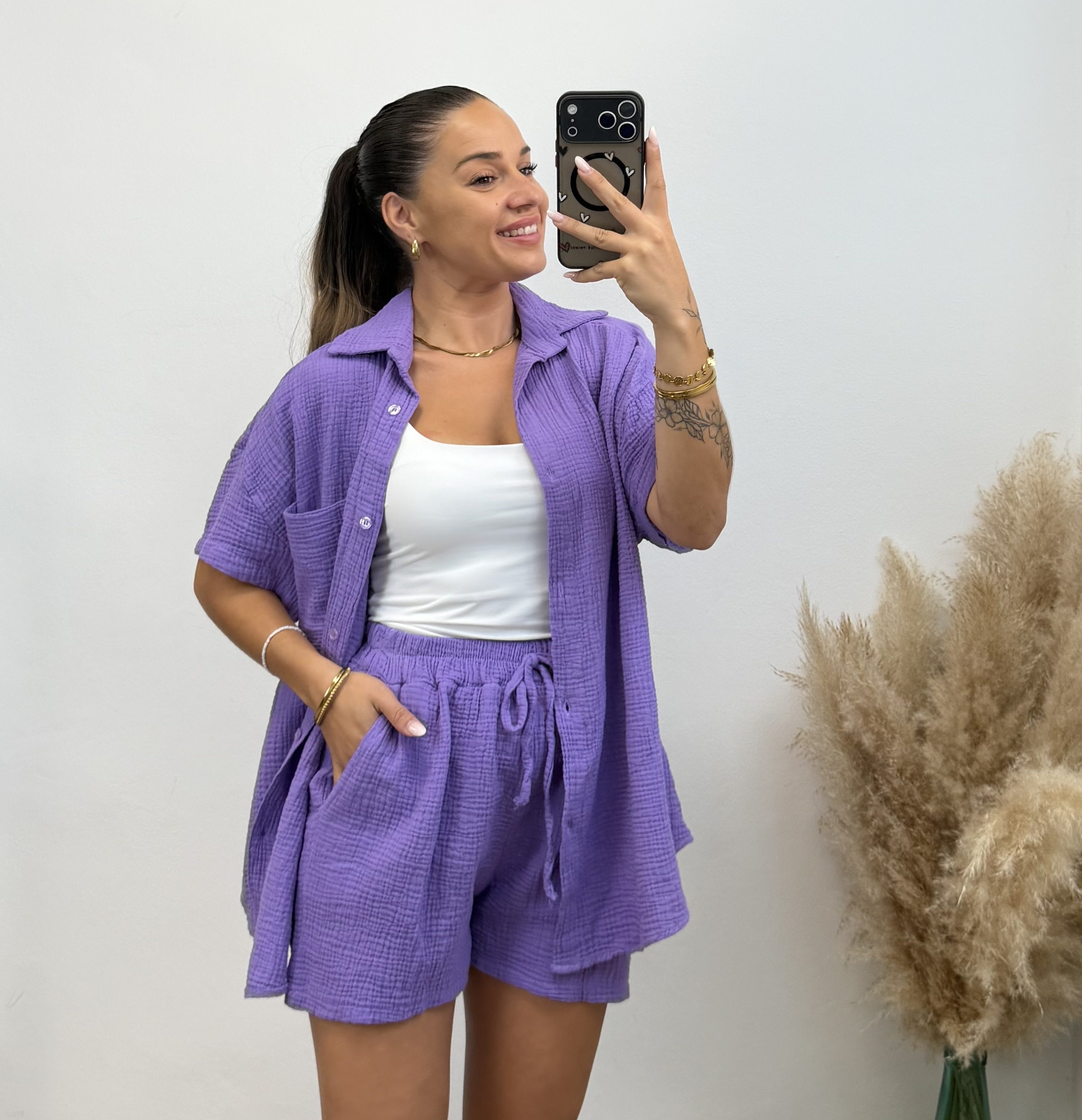 Conjunto Queen I Morado