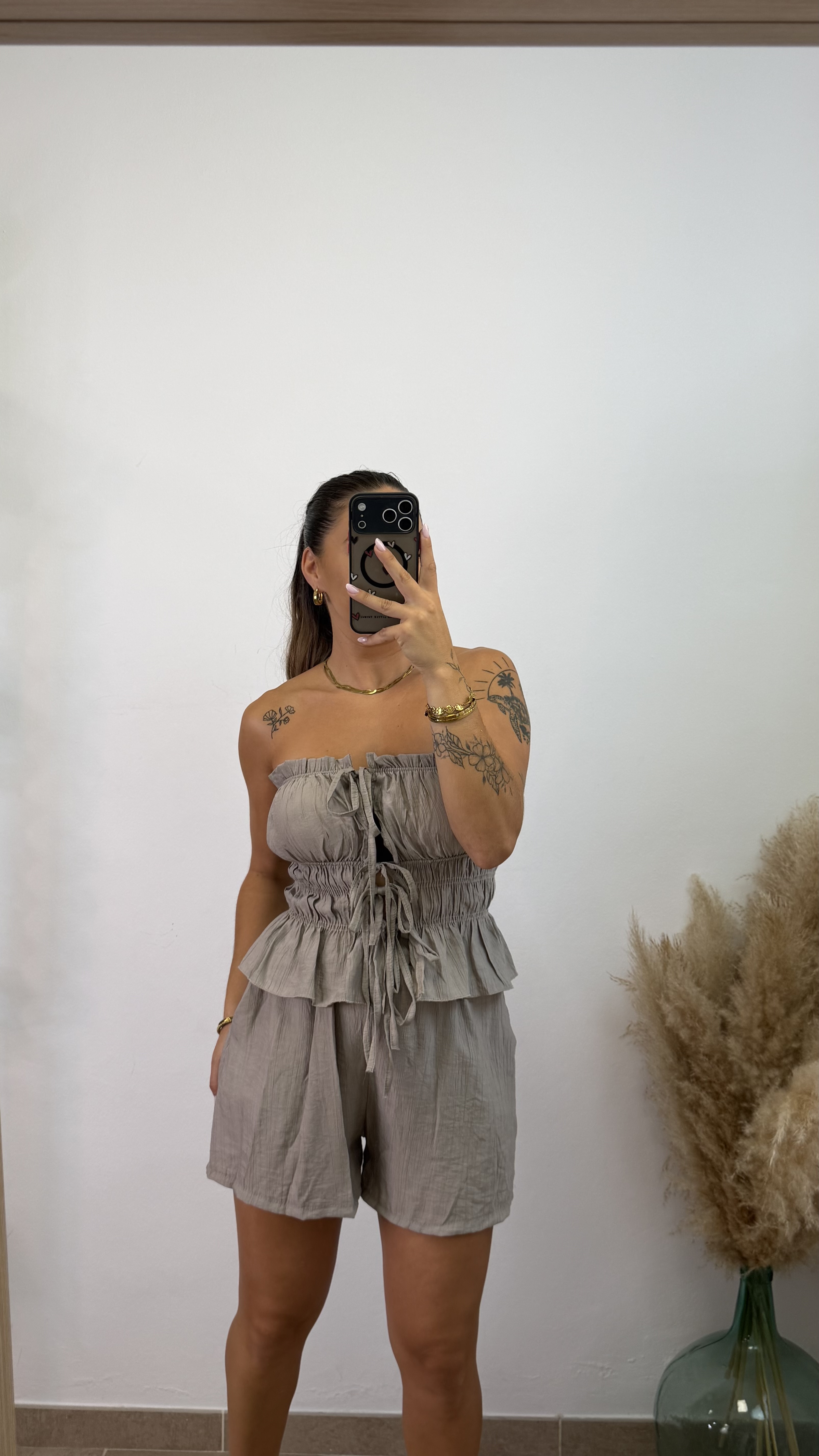 Conjunto palabra de honor dos piezas I Taupe - Imagen 2