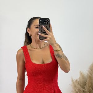 Alternative view of Camiseta Bámbula - Rojo