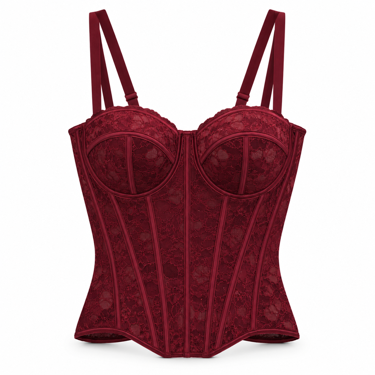 Top corset floral T.G - Imagen 3
