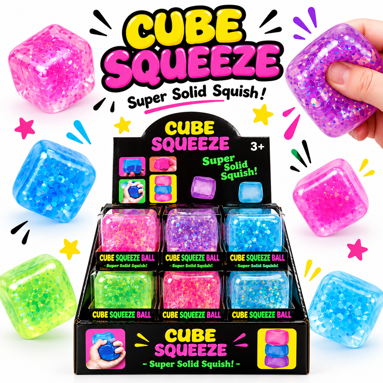 Cube squeeze