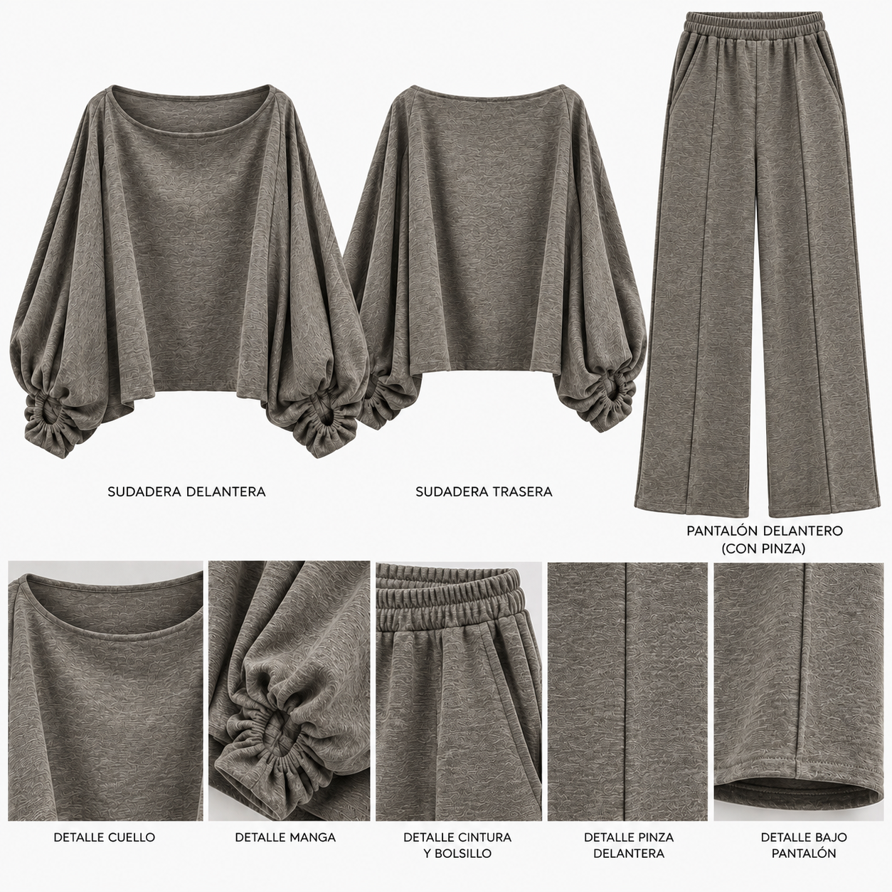 Conjunto murciélago - Negro - Imagen 2