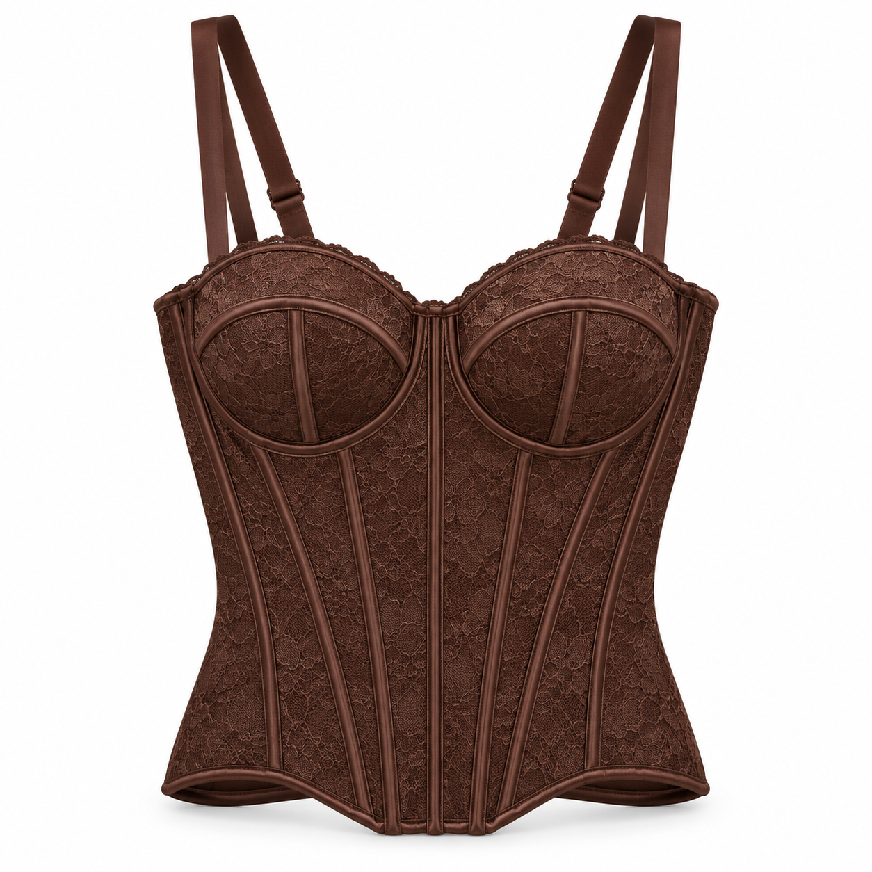 Top corset floral T.G - Imagen 5