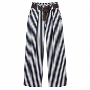 Pantalón Noemi - Rayas azul marino - Imagen 2
