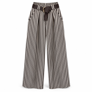 Pantalón Noemi -  Rayas chocolate - Imagen 2