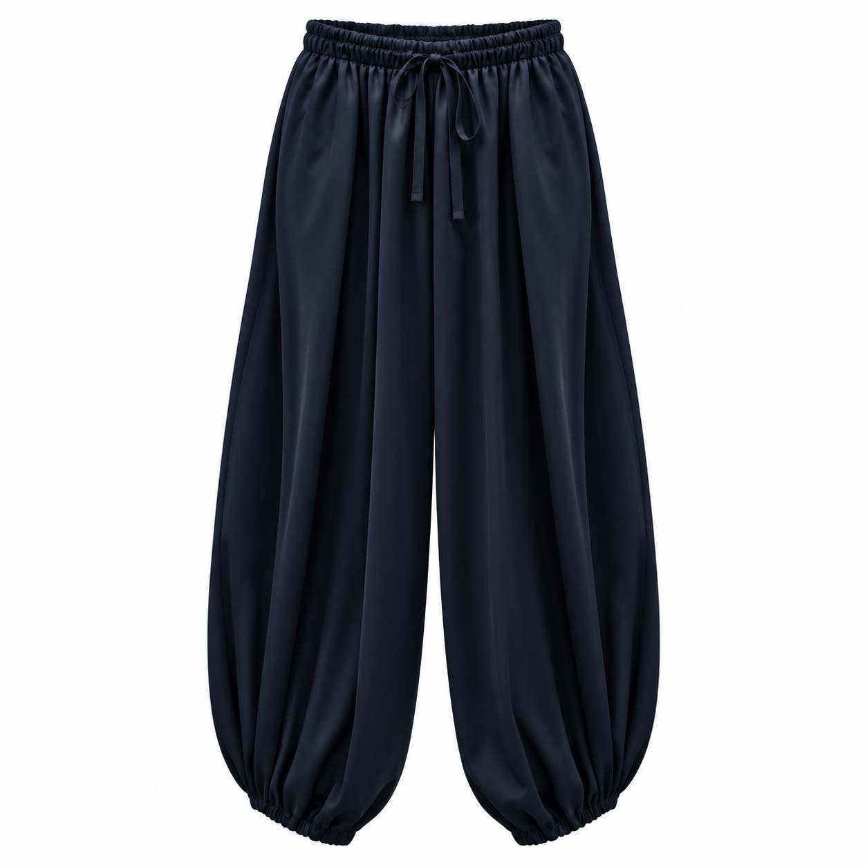 Pantalón puño raso - Azul marino - Imagen 2
