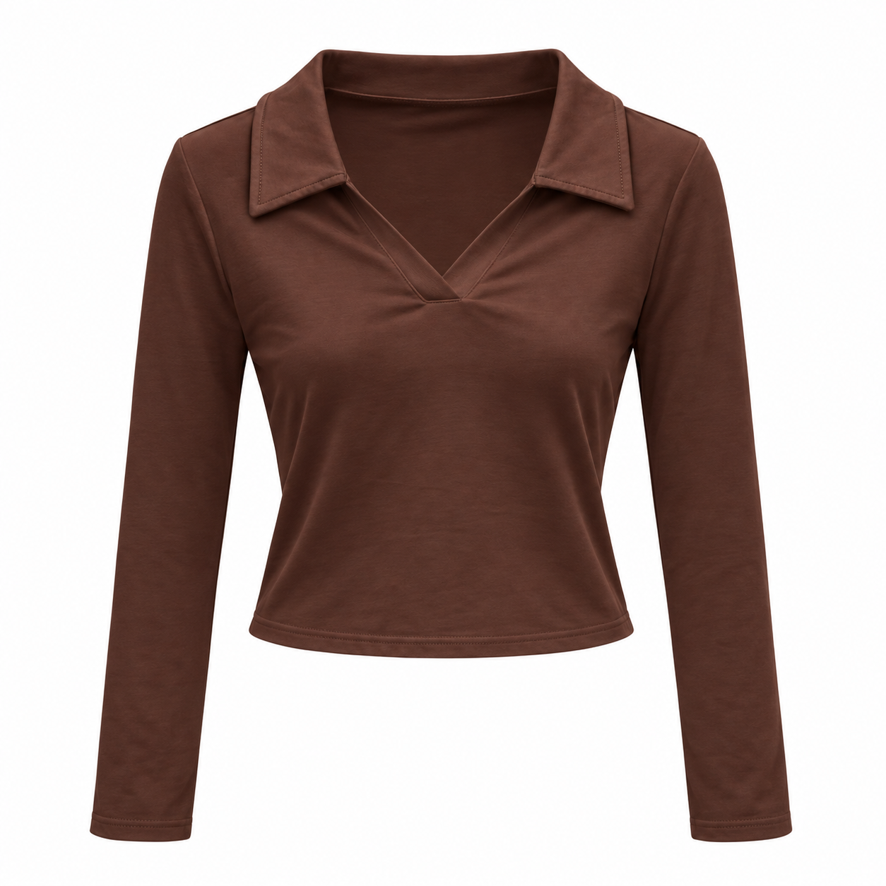 Top polo - Chocolate