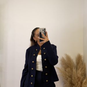 Chaqueta Napoleón I Azul marino - Imagen 2