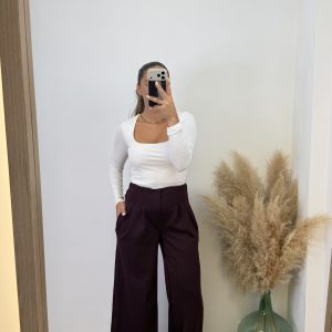 Pantalón nora chándal corte recto - Imagen 4