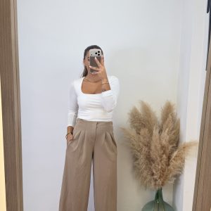 Pantalón nora chándal corte recto - Imagen 3