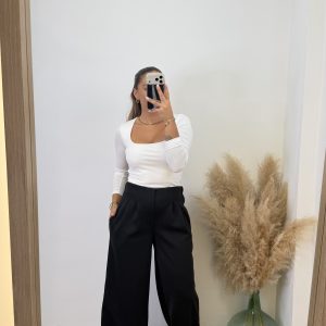 Pantalón nora chándal corte recto - Imagen 2