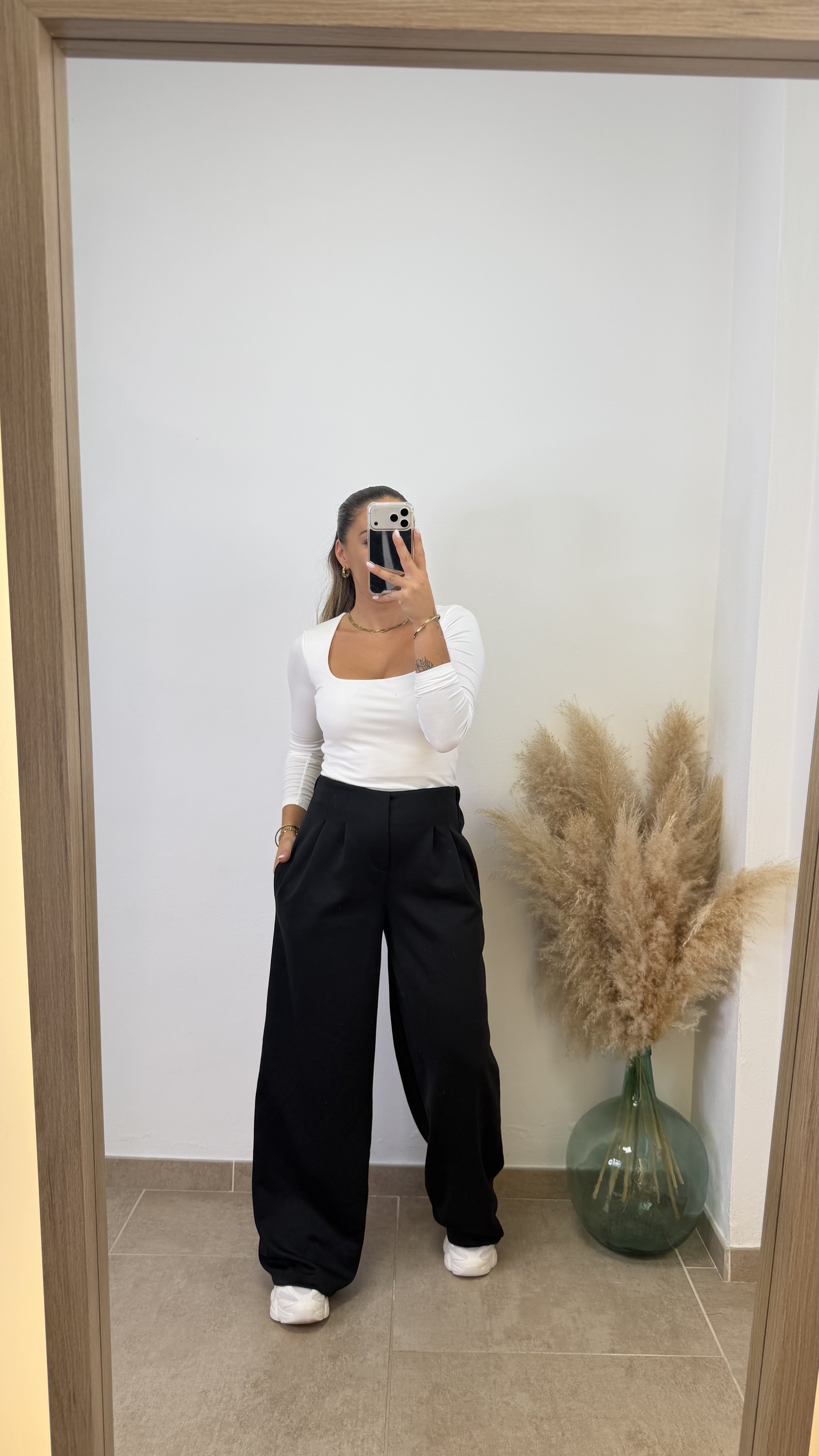 Pantalón nora chándal corte recto - Imagen 2