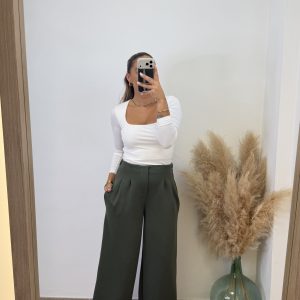 Pantalón nora chándal corte recto - Imagen 6