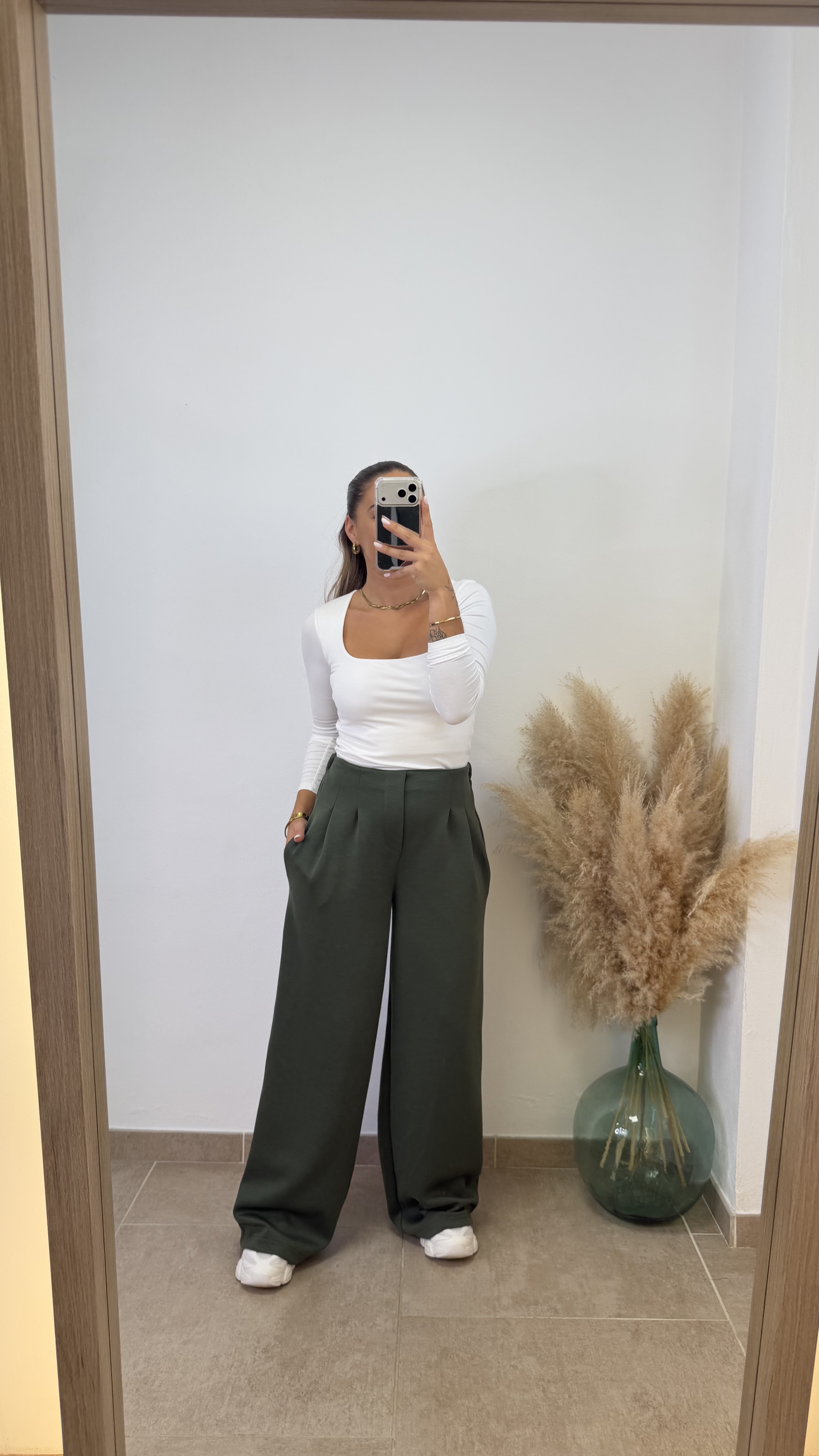 Pantalón nora chándal corte recto - Imagen 6