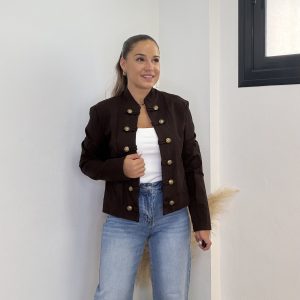 Chaqueta Napoleón I Chocolate - Imagen 4