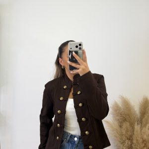 Chaqueta Napoleón I Chocolate - Imagen 5