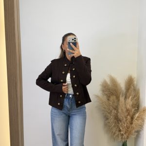 Chaqueta Napoleón I Chocolate - Imagen 3
