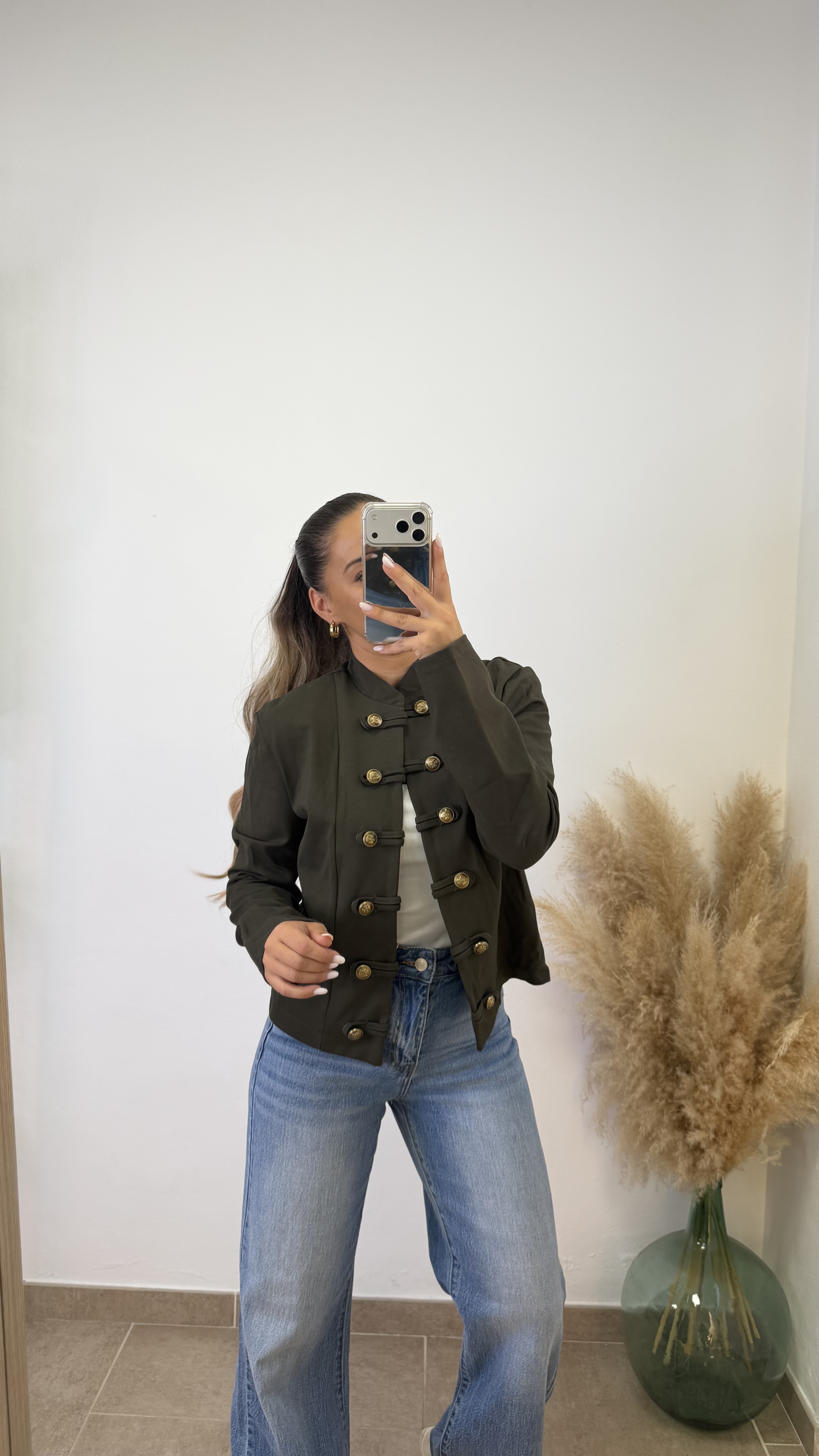 Chaqueta Napoleón I Verde militar - Imagen 2
