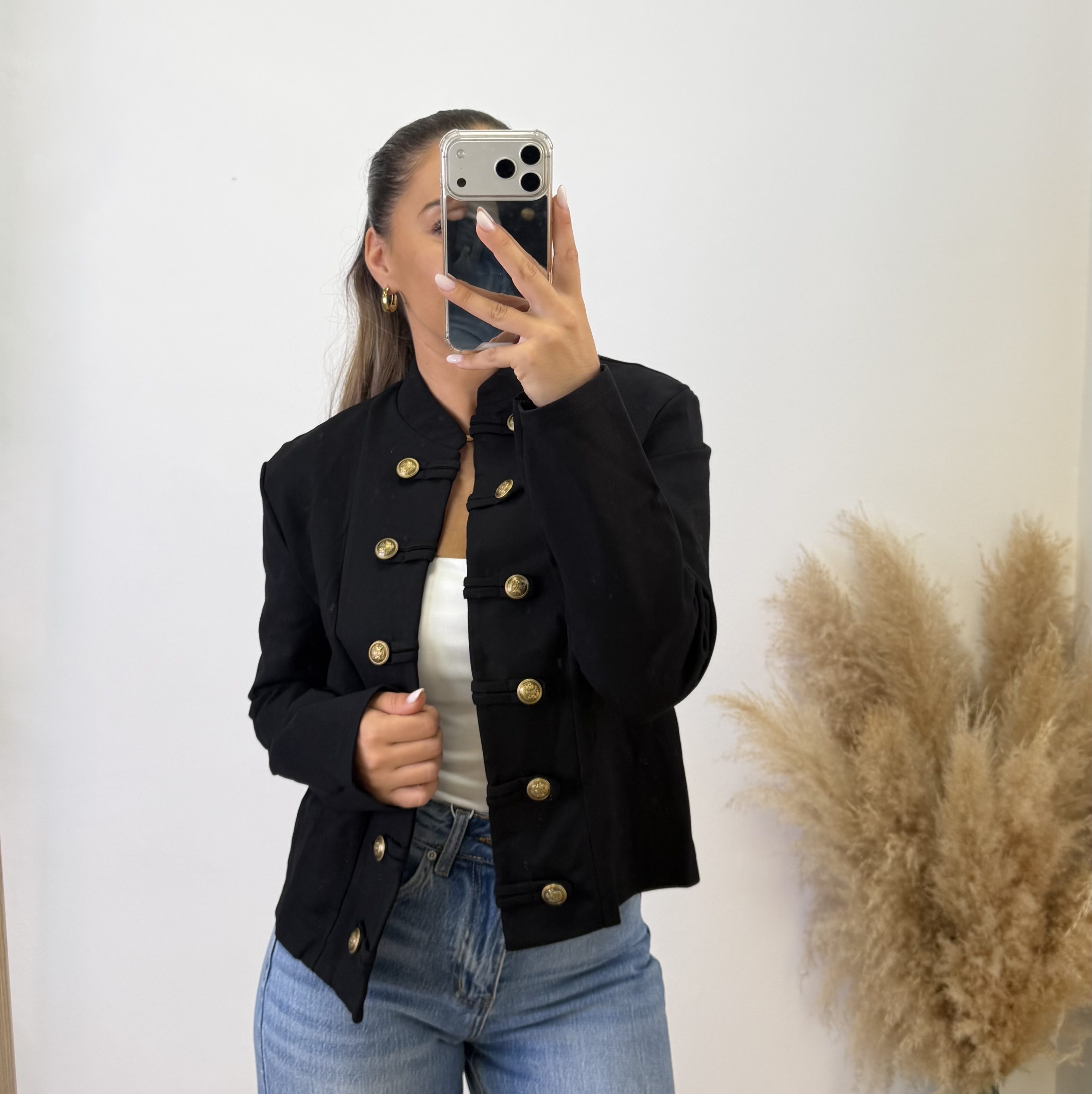 Chaqueta Napoleón I Negro