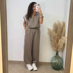 Conjunto inspo adid - Taupe