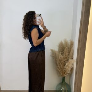 Pantalón raso botón - Imagen 4