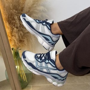 Deportivas asic azul