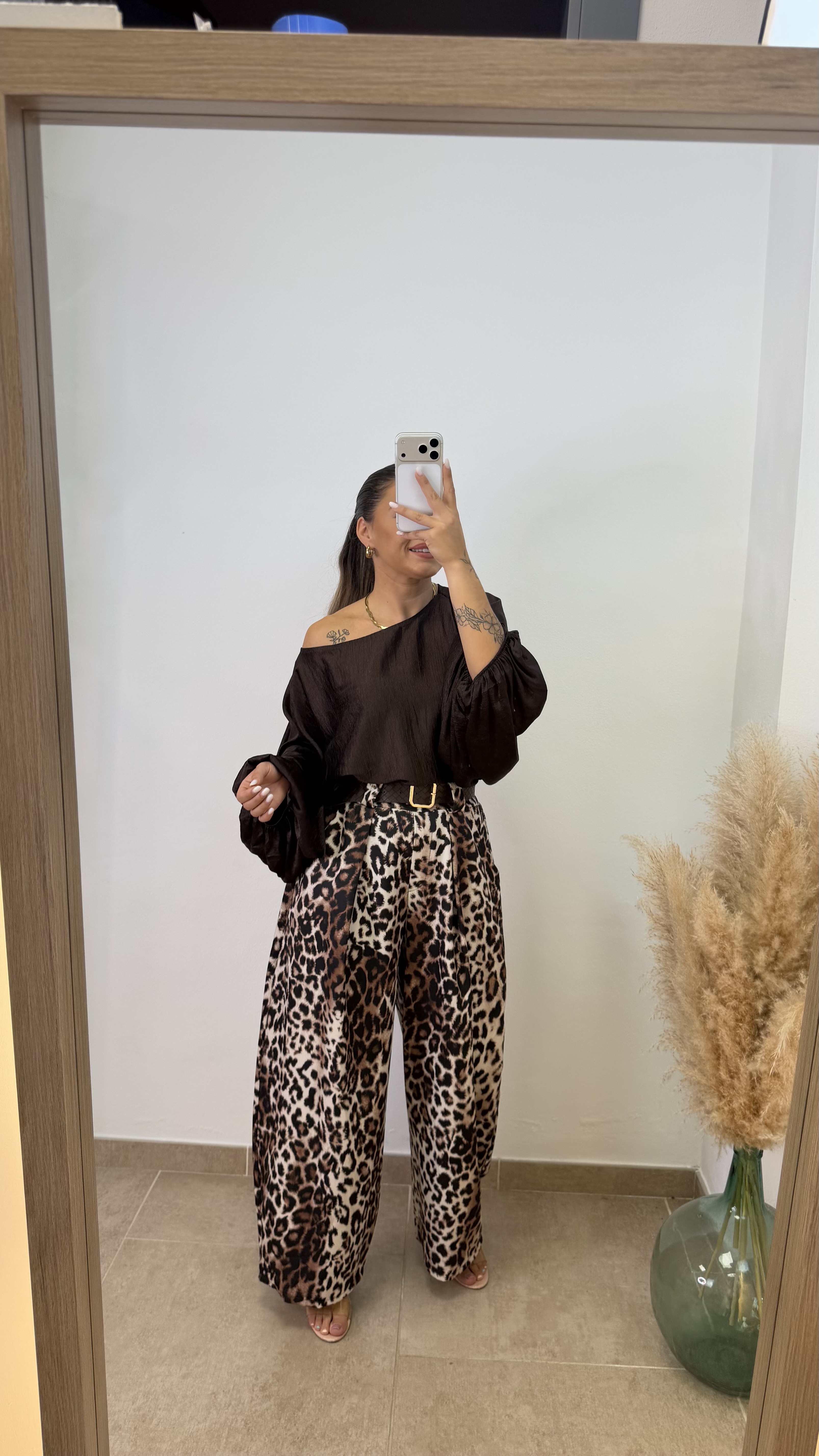 Pantalón Noemi - Leopardo PREVENTA - Imagen 4