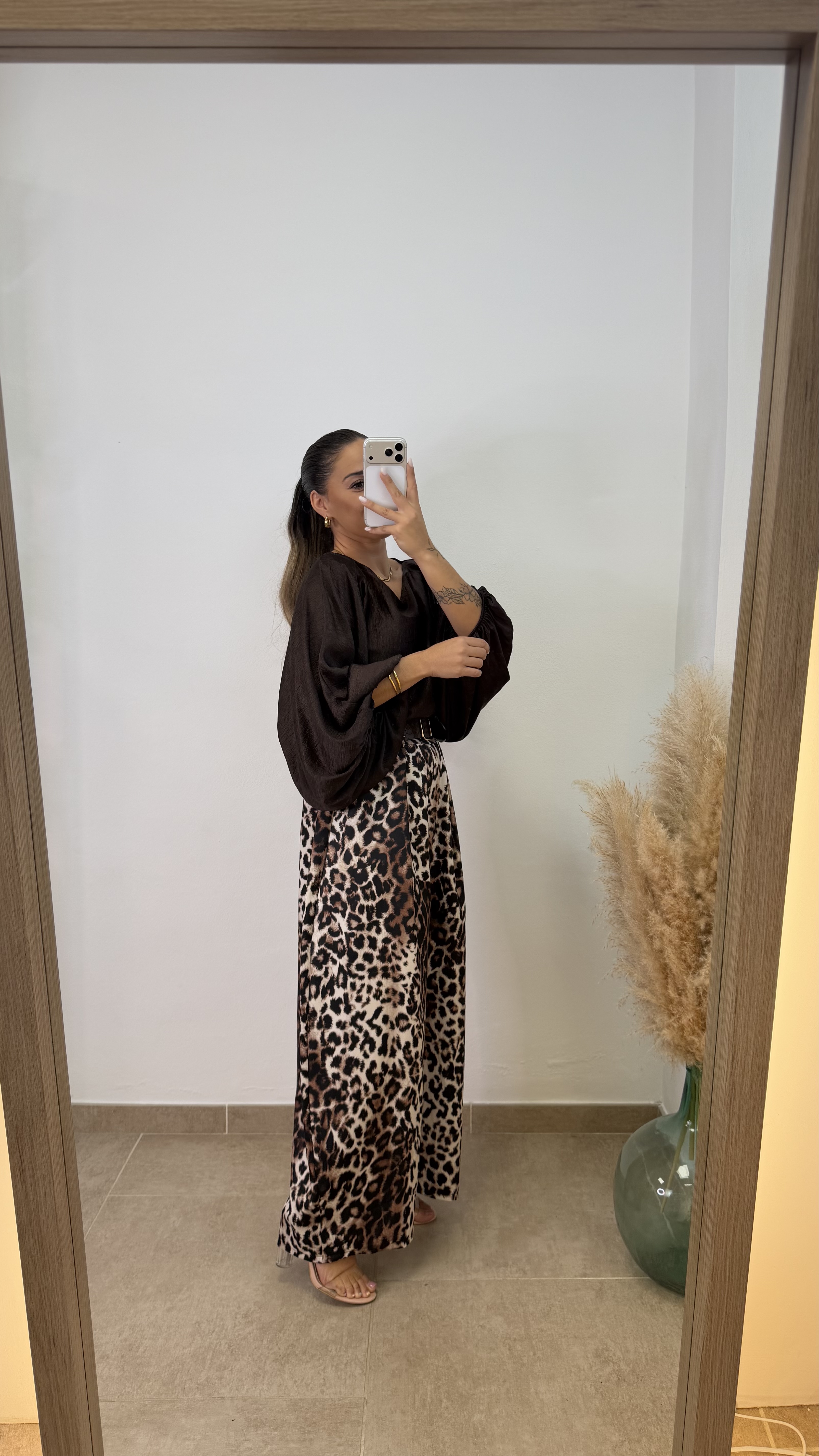 Pantalón Noemi - Leopardo PREVENTA - Imagen 3