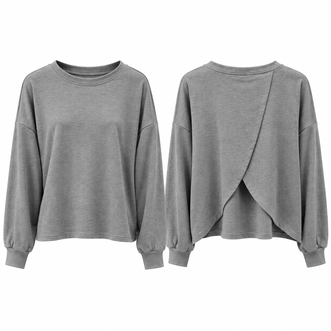 Sudadera abierta por detrás - Imagen 13
