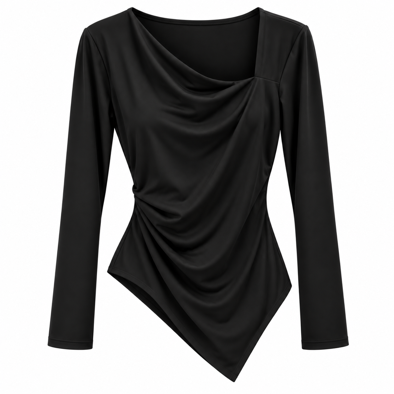 Camiseta asimétrica pico licra - Imagen 9
