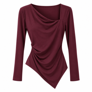 Camiseta asimétrica pico licra - Imagen 4