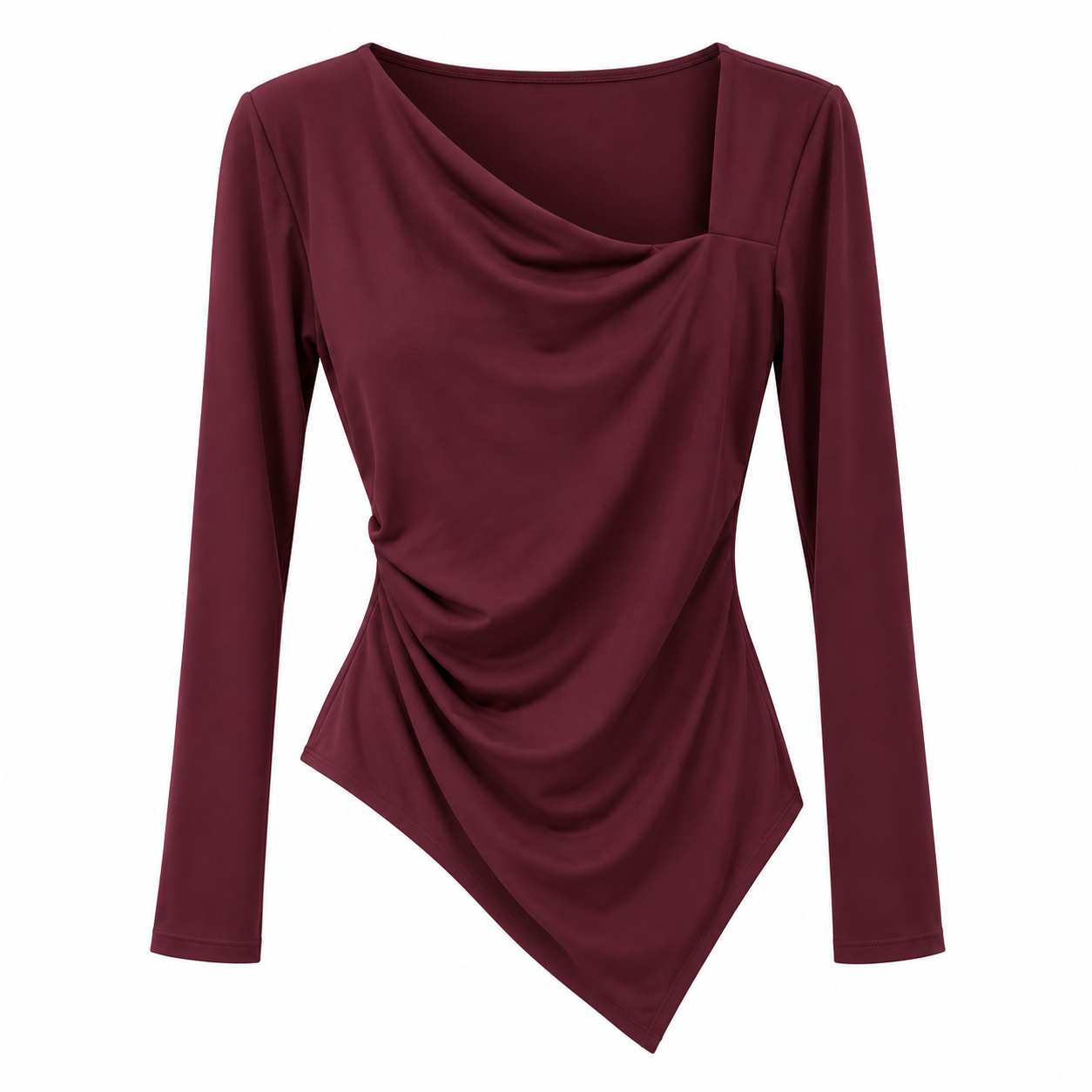 Camiseta asimétrica pico licra - Imagen 4