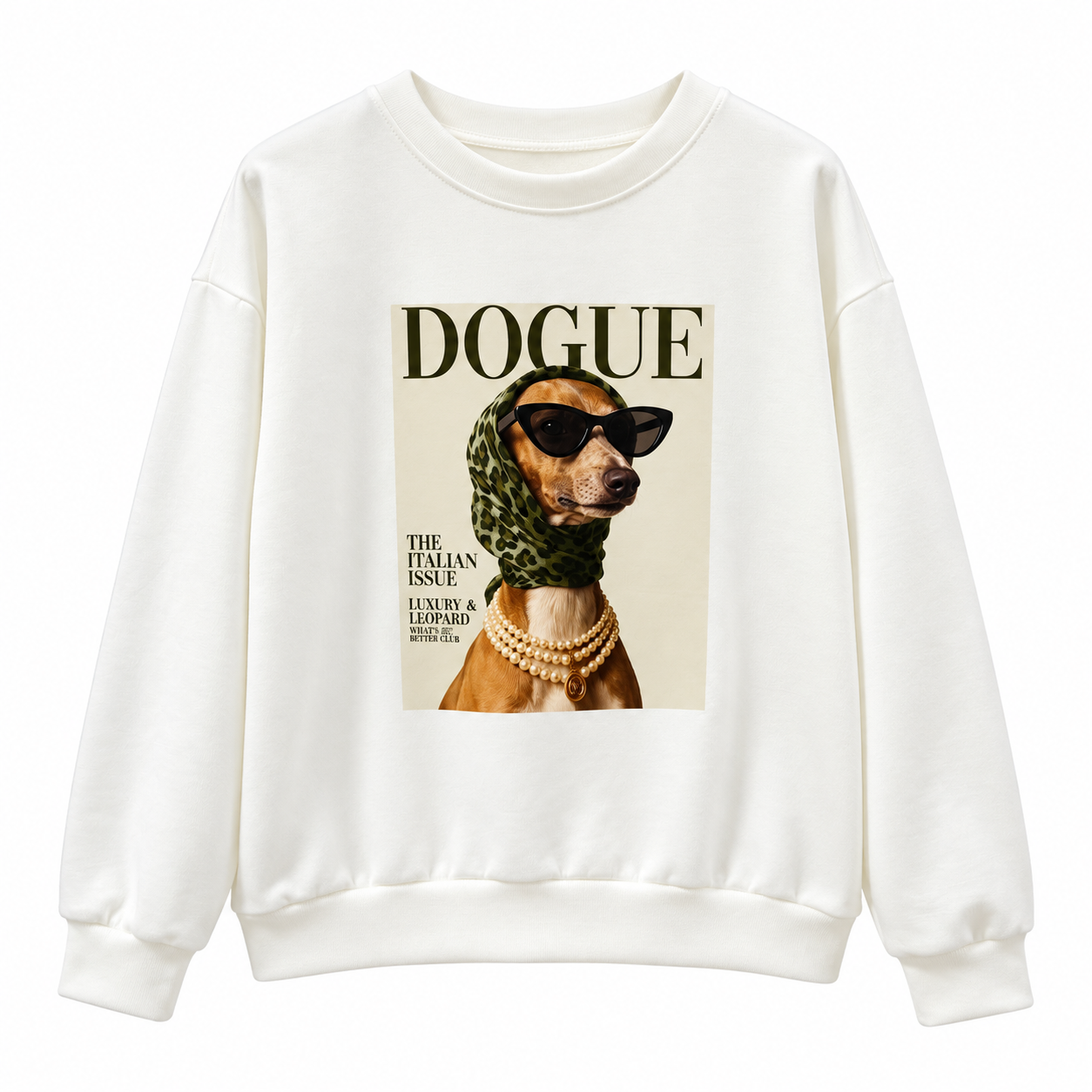 Sudadera perro - Dogue verde